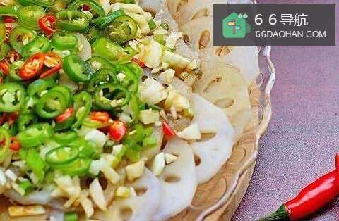 简单易学的凉拌酸辣藕片的家常做法