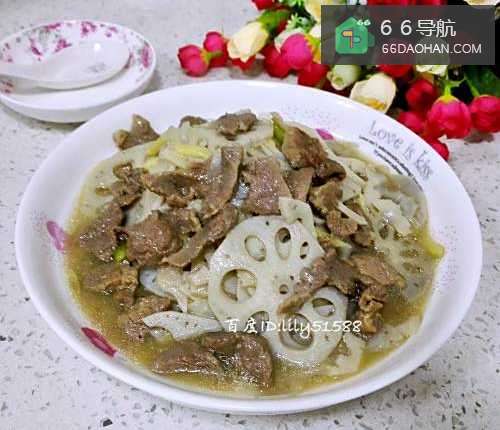 鸭脯肉炒莲藕的做法