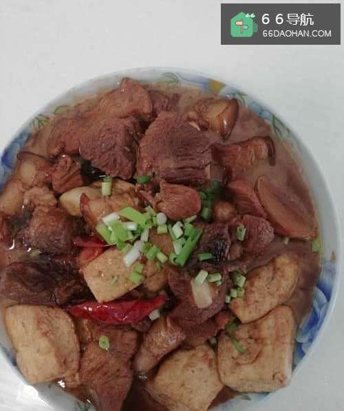 煎豆腐烧肉的做法