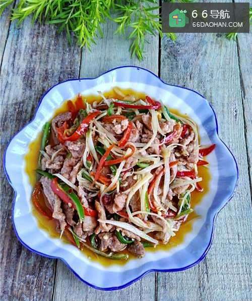 仔姜肉丝——美味家常菜