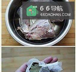 酱牛头肉的做法