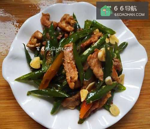 尖椒炒肉片的做法