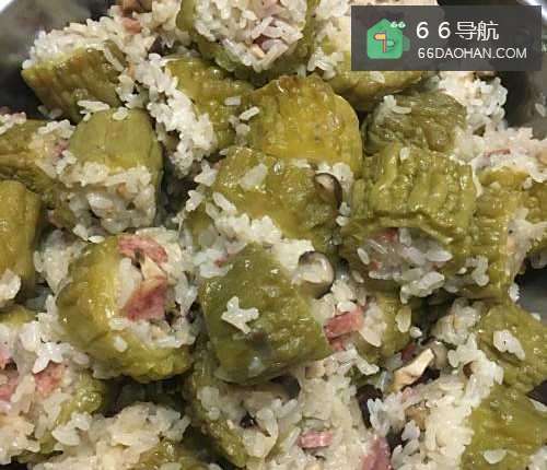糯米腊肠酿苦瓜怎么做?