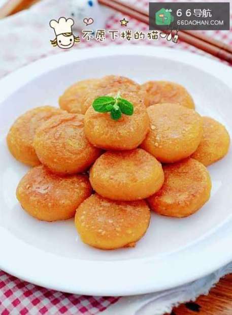 原来南瓜饼做法这么简单,香甜软糯,好吃不上火