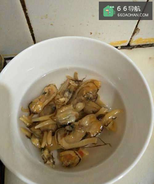 家常菜蛏干苦瓜汤