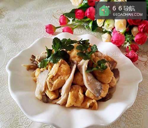 油泡炒平菇的做法