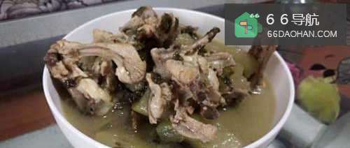 家常菜冬瓜炖叉骨