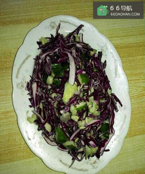 家常凉拌紫甘蓝做法