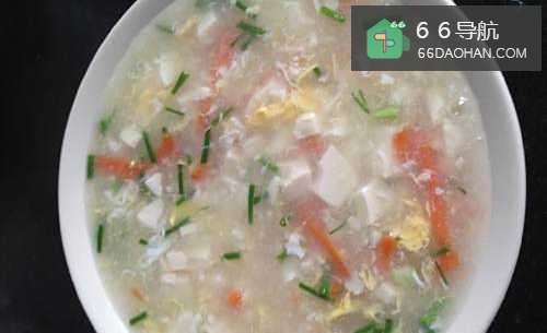 YW家常菜之豆腐鸡蛋羹的做法