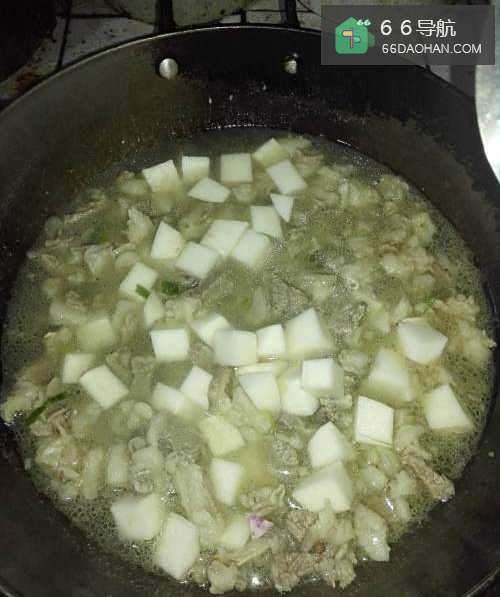 东北羊肉炖萝卜《补气》