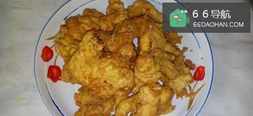 街边小吃软炸鸡叉骨