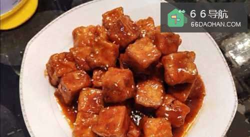 豆腐新吃法——糖醋豆腐