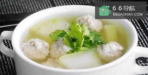 简单易学的冬瓜汆丸子的家常做法