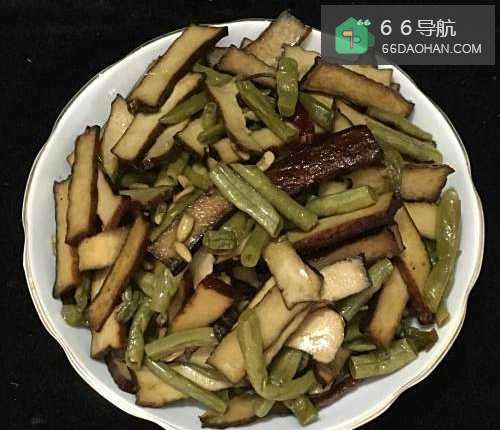 酸豆角炒卤豆干怎么做好吃?