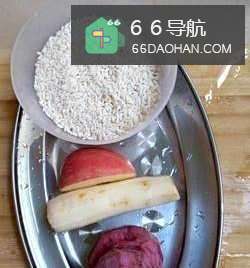 国庆节特制淮山紫薯糯米饭