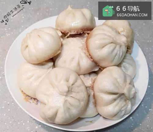 香葱鲜肉水煎包--外脆里嫩的传统小吃