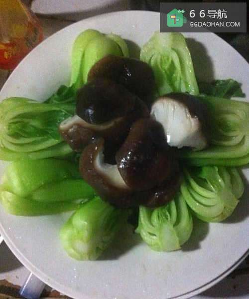 素趴香菇油菜一