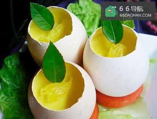 品记橙香鸡蛋羹