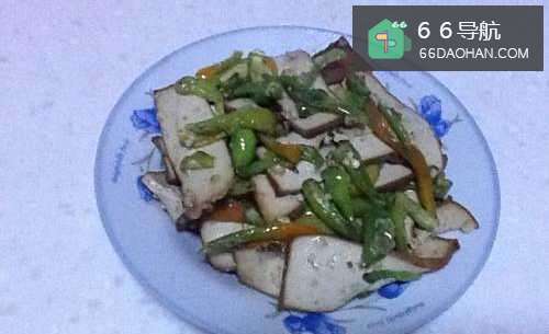 家常菜薰豆干的做法