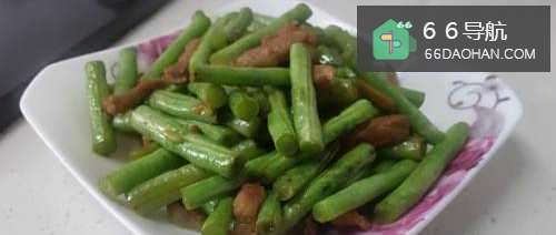 豆角炒肉家常版