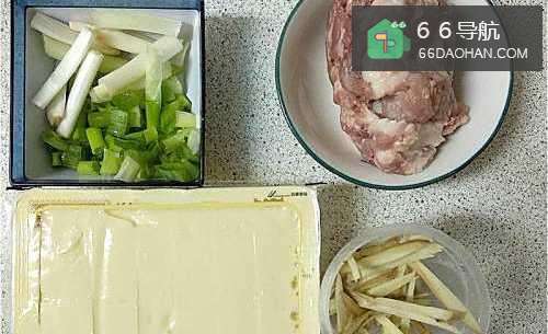 如何做肉末豆腐