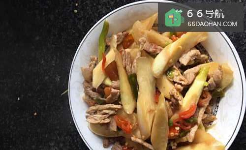 怎么做高笋炒肉
