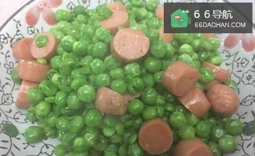 青豆火腿怎么做