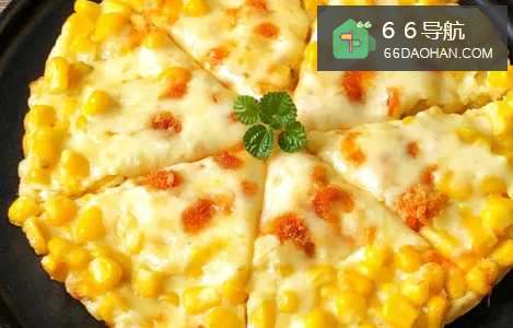 早餐小吃美食:黄金芝士玉米烙
