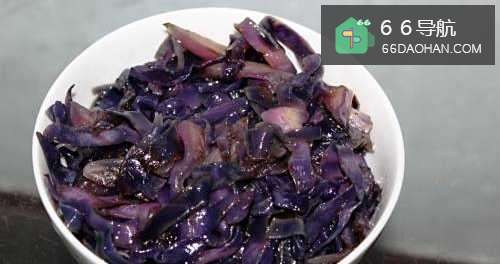 紫甘蓝的简单做法
