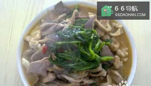 家常菜——平菇肉片