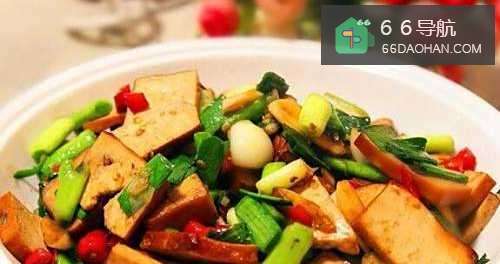 简单易学的小炒豆干的家常做法