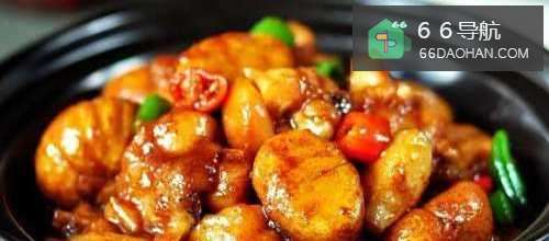 板栗烧牛蛙的做法