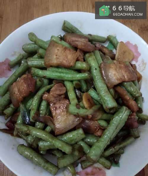 豇豆炒回锅肉怎么做