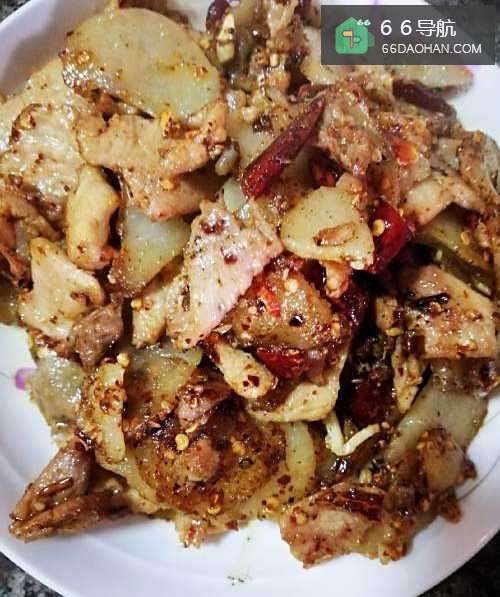 孜然肉片家常做法