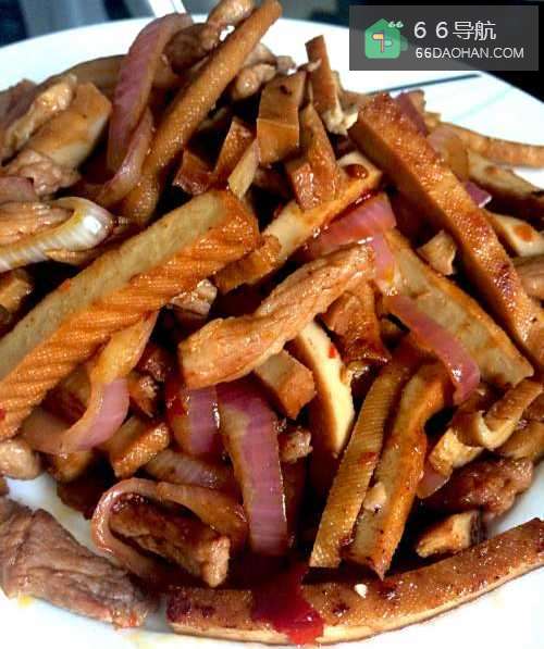 香干炒肉丝的做法