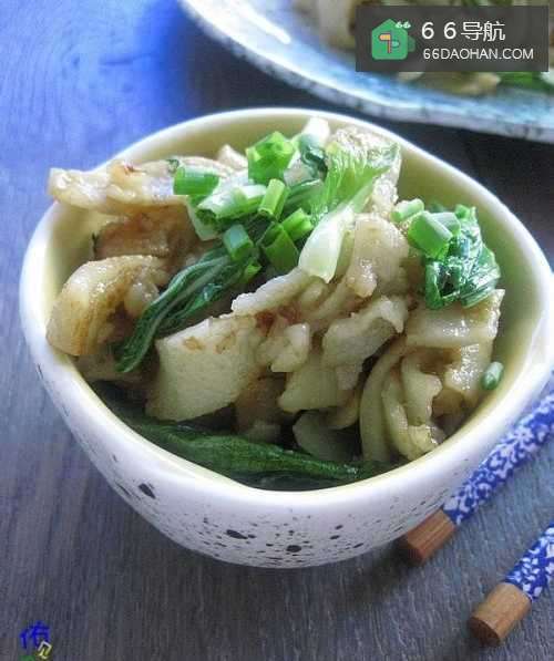 地道武汉小吃-------炒豆丝