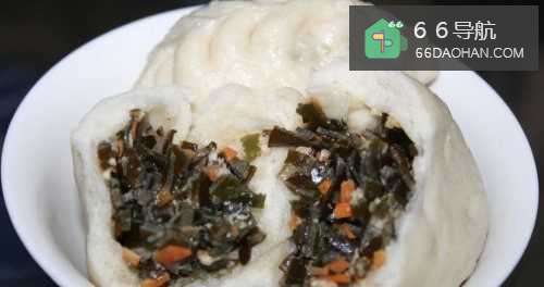 海带胡萝卜猪肉包的做法