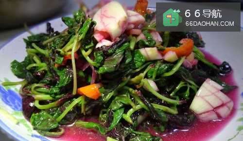 夏季养生减肥小菜-----蒜蓉苋菜