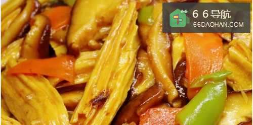 香菇焖腐竹怎么做