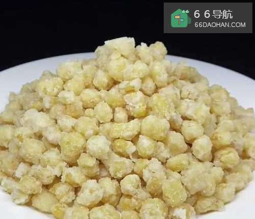 挂霜玉米粒的做法