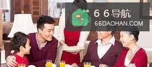 两个家庭在过年