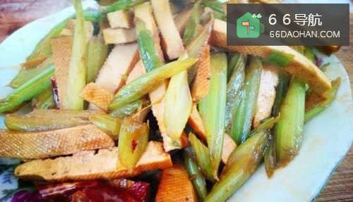 芹菜炒香干家常做法