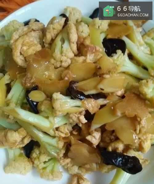 鸡蛋菜花怎么炒