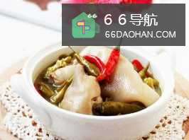 泡椒猪蹄的做法