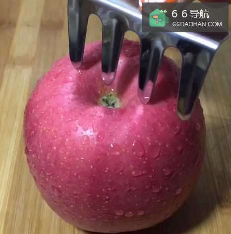 雪花苹果的制作方法