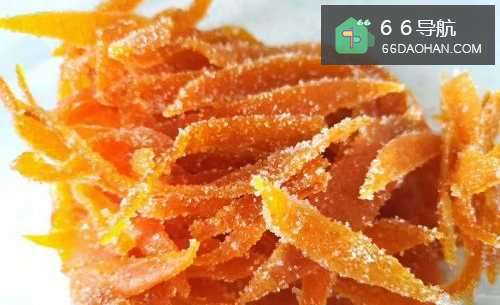 家常版糖渍橙皮
