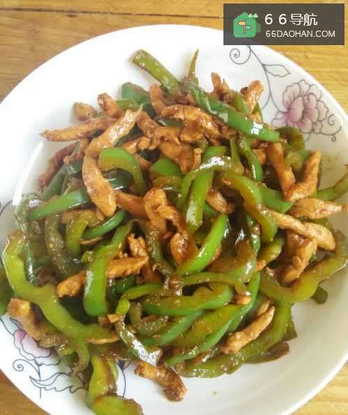 鸡肉炒青椒怎么炒