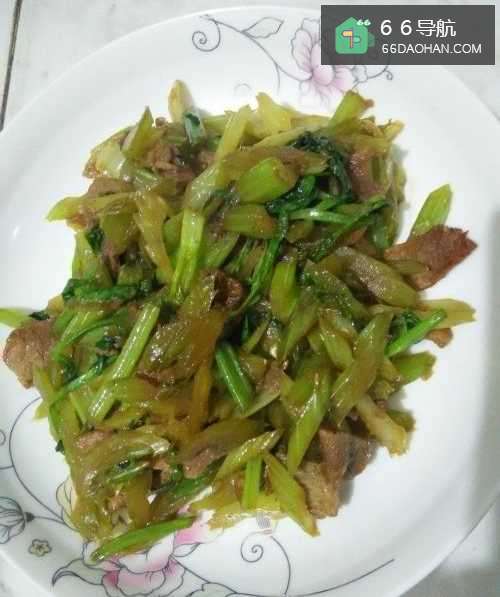 芹菜炒肉怎么炒