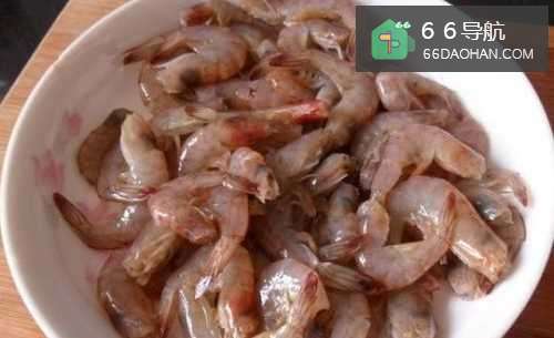 虾仁扒油菜的家常做法