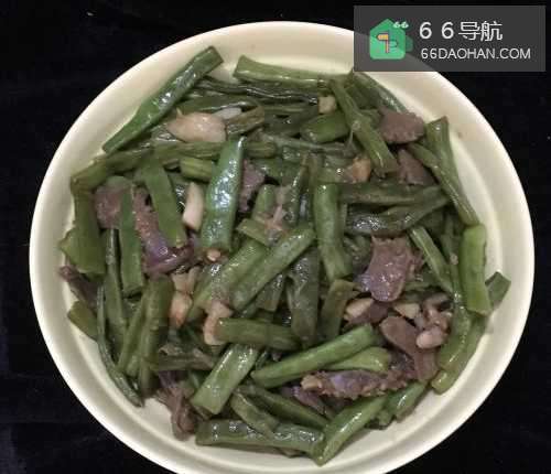 猪舌焖四季豆怎么做好吃?